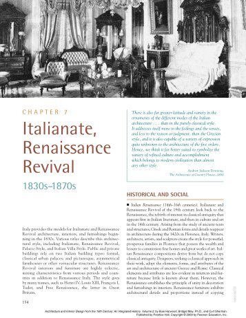 Italianate, Renaissance Revival - Pearson