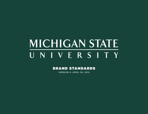 Msu Brand Standards Communications And Brand Strategy At