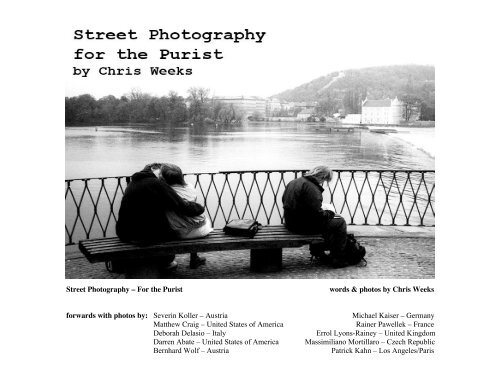 Street Photography – For the Purist words & photos by ... - deviantART