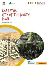 Karratha city of the north Plan - Shire of Roebourne