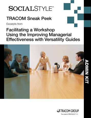 TRACOM Group Managerial Admin Kit Sneak Peek - The TRACOM ...