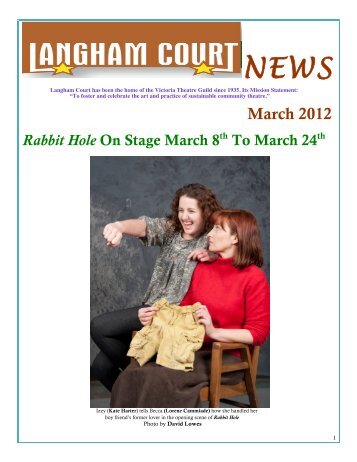 March 2012 - Langham Court Theatre