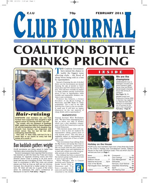 Ban backlash gathers weight - Working Men's Club and ...