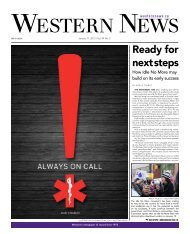 Ready for next steps - Western News - University of Western Ontario