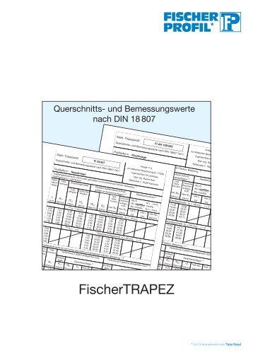 FischerTRAPEZ Querschnitt