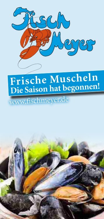 Frische Muscheln - Fisch Meyer