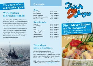 Speisekarte als PDF zum Download - Fisch Meyer