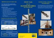 MASTER PEN DRILL - Fisch-Tools