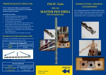 MASTER PEN DRILL - Fisch-Tools