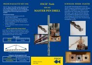 MASTER PEN DRILL - Fisch-Tools