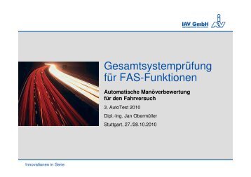 Präsentation zum Download - FKFS