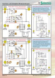 Anschluss- und Schaltpläne Blinkerschaltungen Einkreis ...