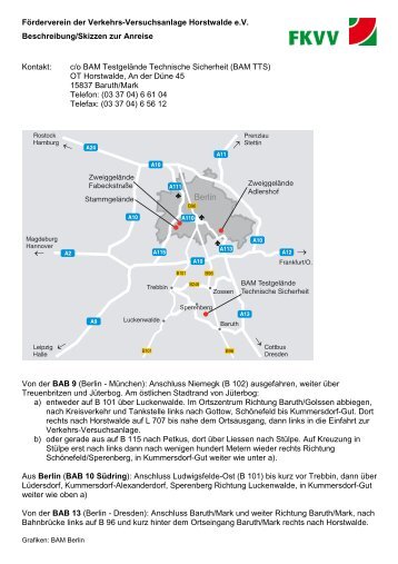 Förderverein der Verkehrs-Versuchsanlage ... - FKVV Horstwalde