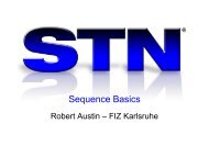 Sequence Basics on STN - SequenceBase