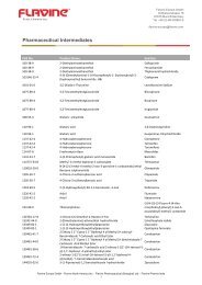 Pharmaceutical Intermediates - Flavine