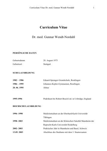 LebenslaufVorlage PDF Staufenbiel.de LebenslaufVorlage PDF Staufenbiel.de