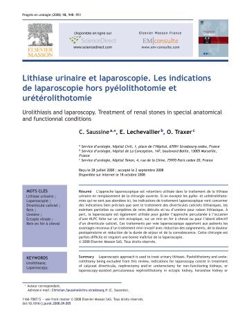 Télécharger le document au format PDF - Urofrance