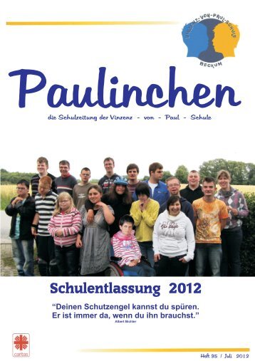 Heft 35 - Juli 2012 - vinzenz-von-paul-schule