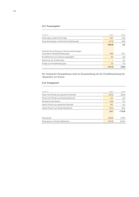 Merck Geschäftsbericht 2007 - Merck Schweiz