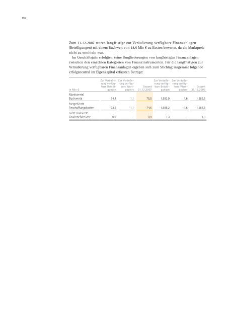 Merck Geschäftsbericht 2007 - Merck Schweiz