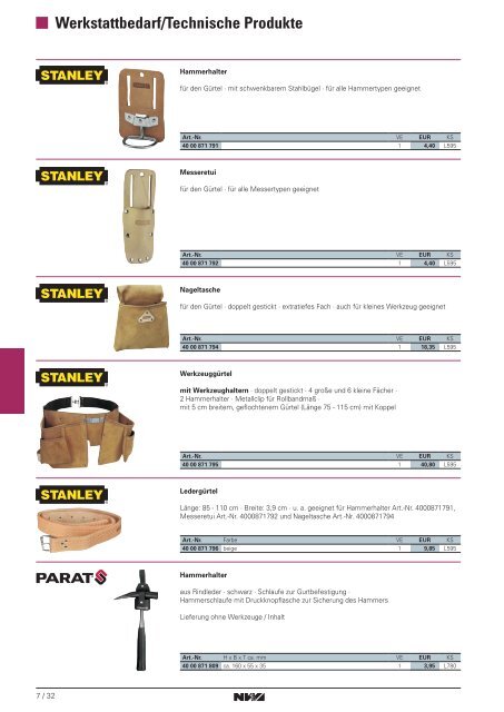 Musterkatalog