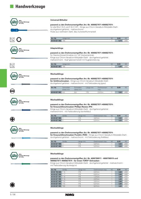 Musterkatalog