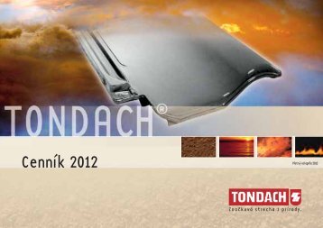 Cenník 2012 - Tondach www