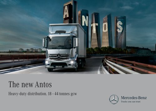 The new Antos - Mercedes-Benz UK