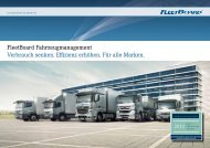 FleetBoard Fahrzeugmanagement - Daimler FleetBoard GmbH