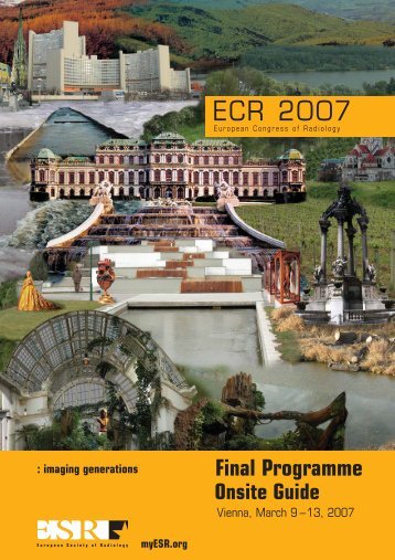 final programme 2007 - myESR.org