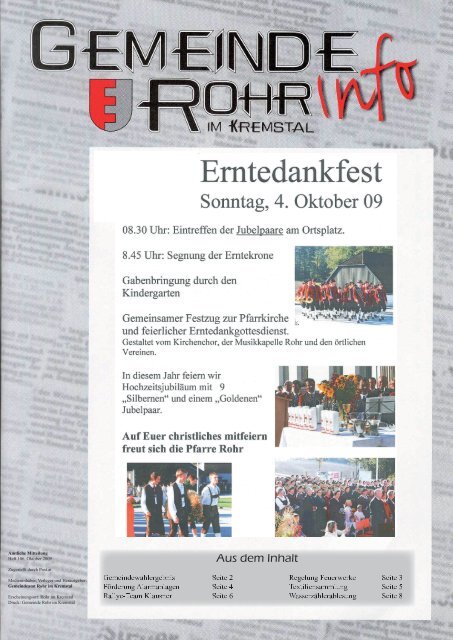 (9,46 MB) - .PDF - Rohr im Kremstal