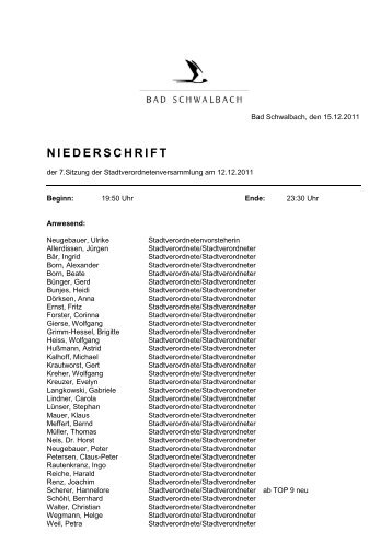 nieder-stvv-12.12.11 - Stadt Bad Schwalbach