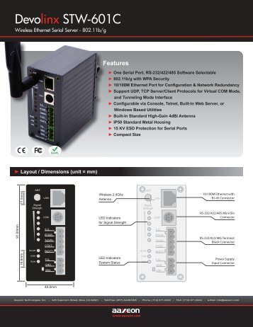 Devolinx STW-601C - Iris Electronics