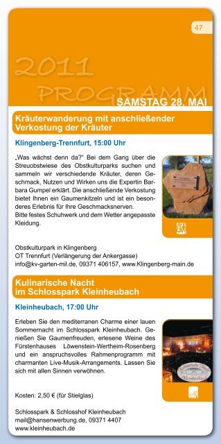 programm - Initiative Bayerischer Untermain