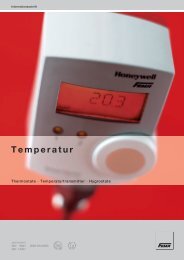 Temperatur - FEMA Honeywell