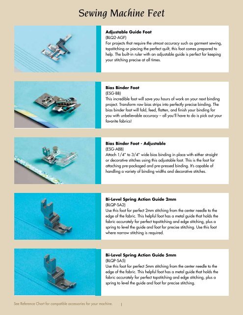 Fabric Stabilizer Chart