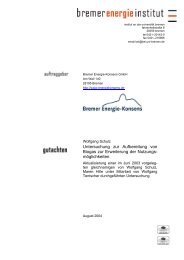 Download der Studie (PDF, 1,1 MB) - Bremer Energie-Konsens