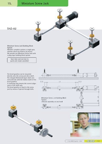 15. Miniature Screw Jack SHZ-02 - PGE