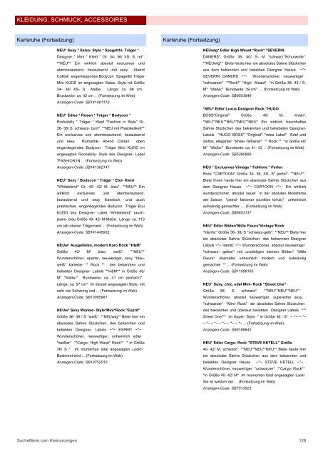 SucheBiete Kleinanzeigenzeitung Dellfeld - Kostenlose Kleinanzeigen