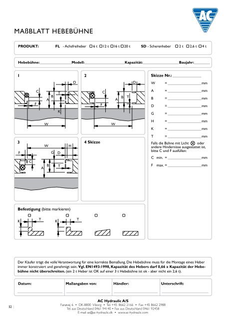 Download Katalog 2012 - AC Hydraulic A/S