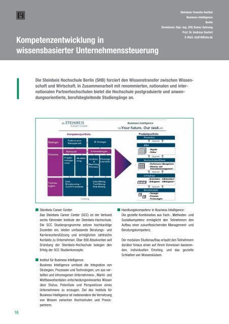 Vorwort - Steinbeis-Transferzentrum Infothek