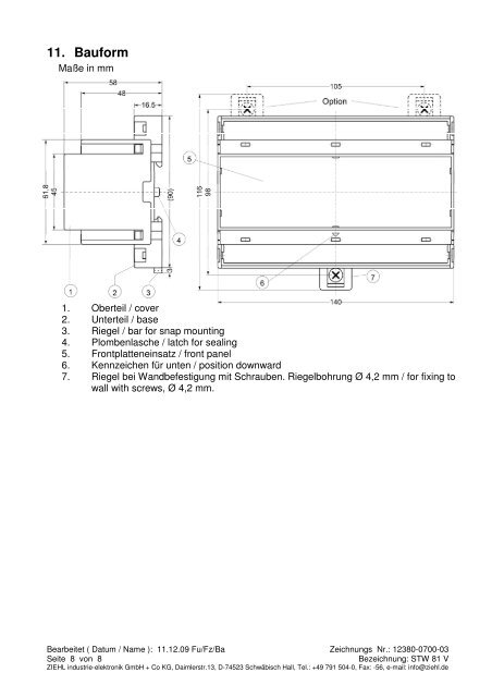 STW 81 V - ziehl.de