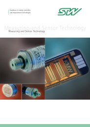 Measuring and Sensor Technology - STW Technic