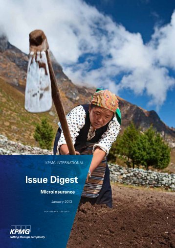 Issue Digest-Microinsurance