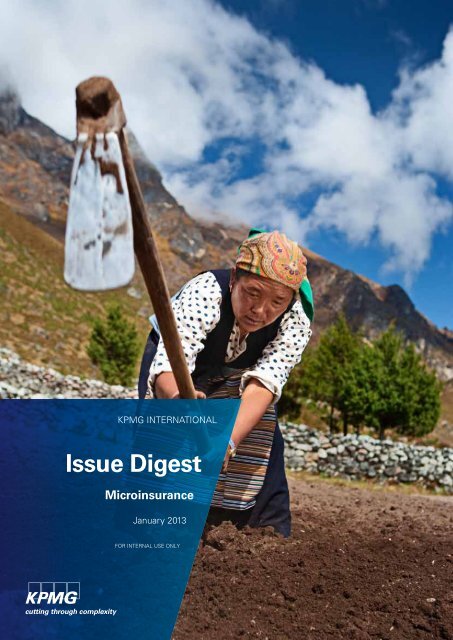 Issue Digest-Microinsurance