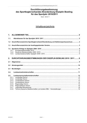 2. - Sportkeglerverband Brandenburg