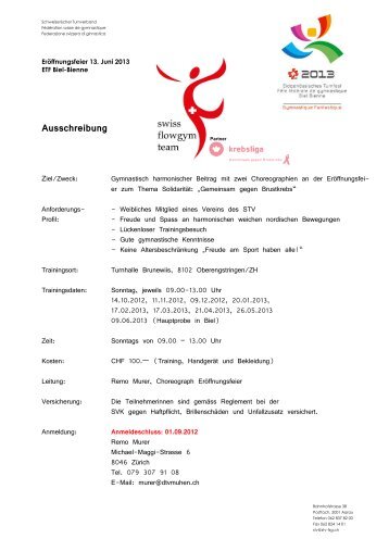 Vorlage Brief STV - Aargauer Turnverband