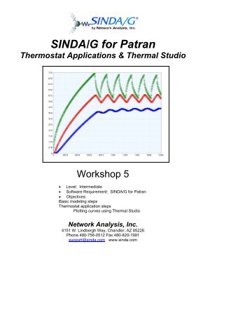 SINDA/G for Patran - MSC Software