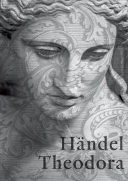 Händel Theodora - Amadeus Chor Bern