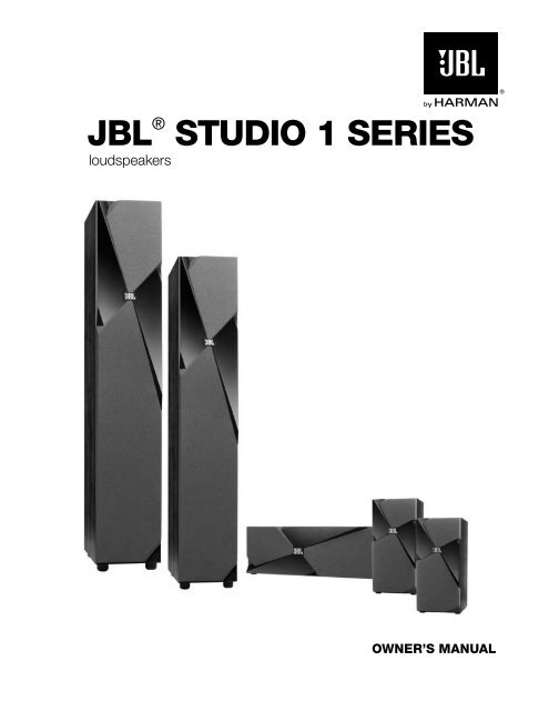 JBL® STUDIO 1 SERIES - JBL.com